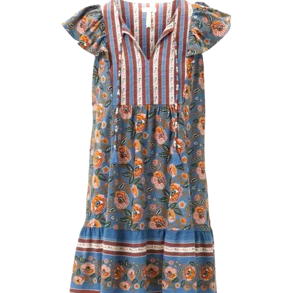 NWT Matilda Jane floral flutter sleeve cottagecore dress - Picture 1 of 7